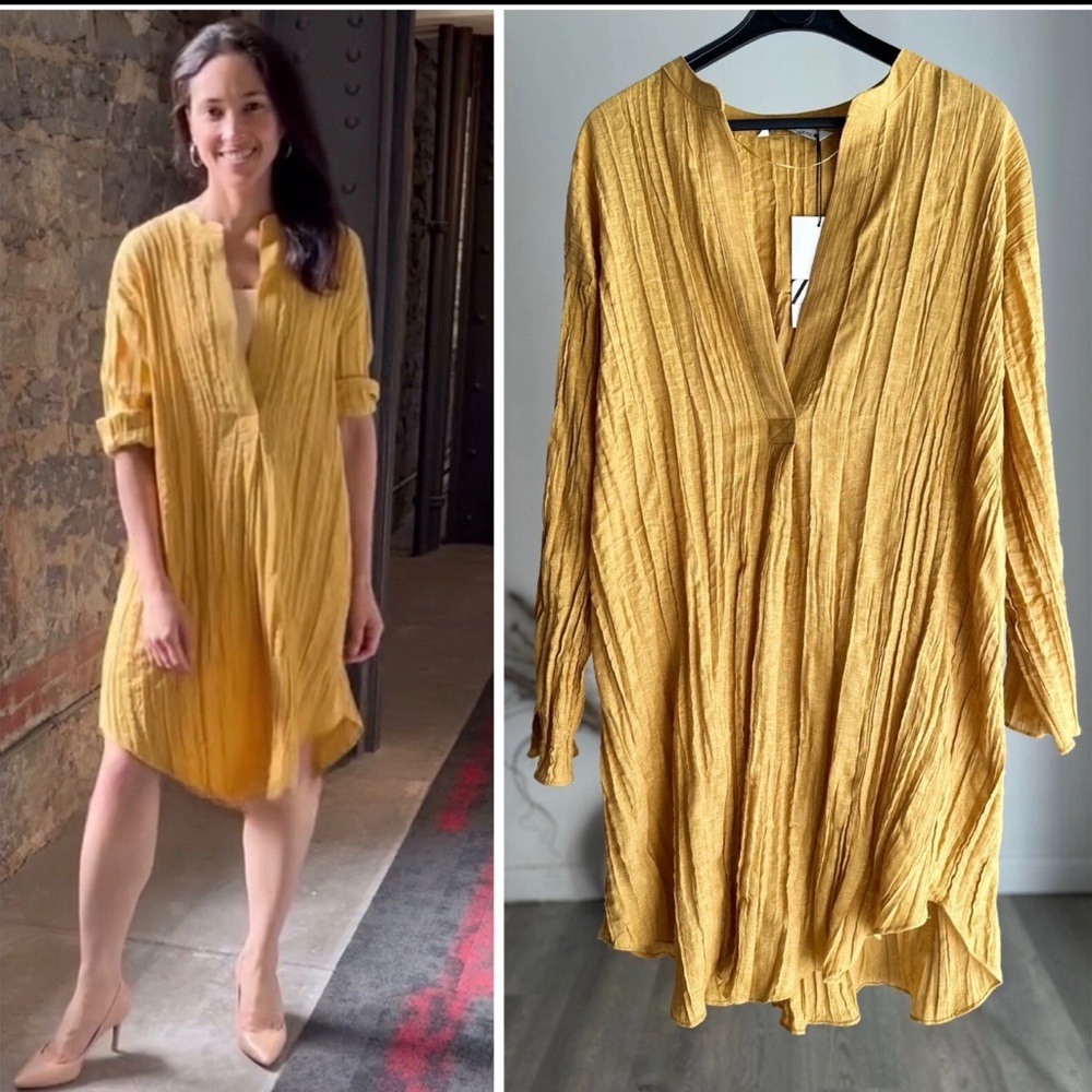Zara Pleated Tunic